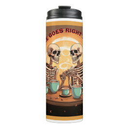 Deze koffie gaat dwars door je heen thermosbeker