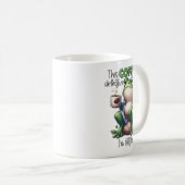 "Deze koffie is defect" Grumpy Frog Mok (Voorkant rechts)