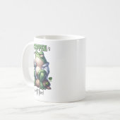 "Deze koffie is defect" Grumpy Frog Mok (Voorkant links)