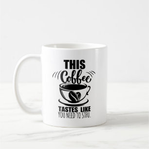 Deze koffie smaakt alsof je je kop moet houden Bel