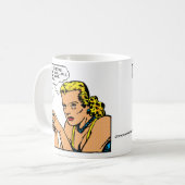 Deze koffie zal me wakker houden koffiemok (Voorkant links)