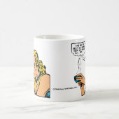 Deze koffie zal me wakker houden koffiemok (Center)