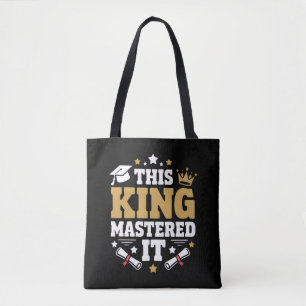Deze Koning Ik Beheersde Het Masters Afstudeerklas Tote Bag