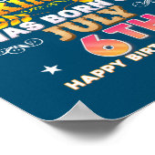 Deze koning werd geboren op 6 juli 1996. poster (Hoek)