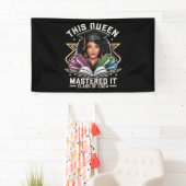 Deze koningin behaalde het afstudeerjaar 2024 spandoek (Insitu)