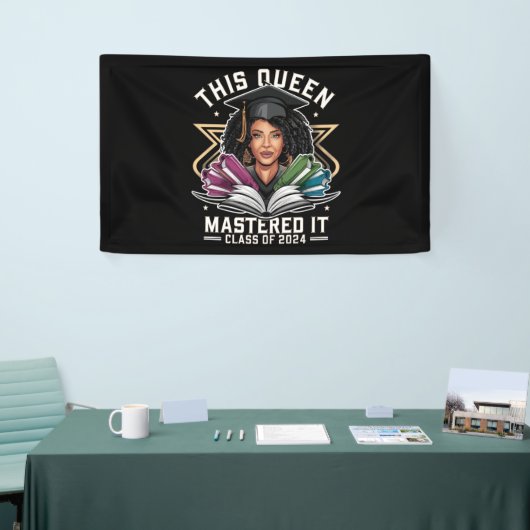 Deze koningin behaalde het afstudeerjaar 2024 spandoek (Beurs)