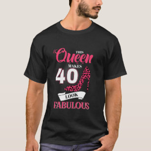 Deze koningin laat 40 er fantastisch uitzien voor t-shirt