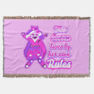 Deze koningin leeft volgens haar eigen regels deken