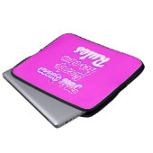 Deze koningin leeft volgens haar eigen regels Elec Laptop Sleeve (Voorkant onderkant)