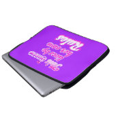 Deze koningin leeft volgens haar eigen regels Elec Laptop Sleeve (Voorkant onderkant)