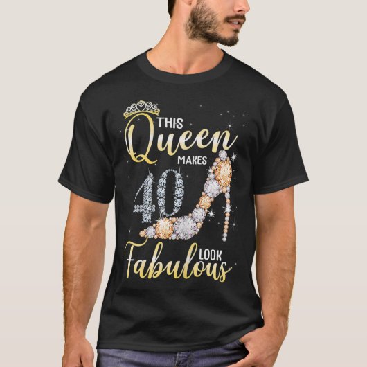 Deze koningin maakt 40 jaar lang de 40e look verbl t-shirt (Voorkant)