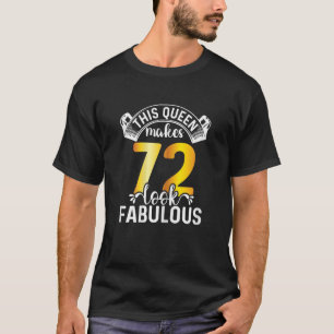 Deze koningin maakt 72 jaar lang 72 jaar verbluffe t-shirt