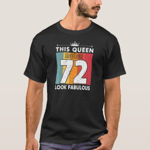 Deze koningin maakt 72 jaar lang 72 jaar verbluffe t-shirt