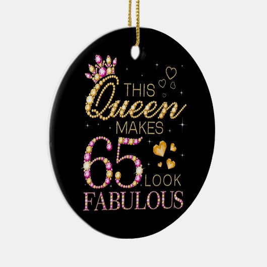 Deze koningin maakt er 65 verbluffend uitzien keramisch ornament (Rechts)