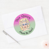 Deze koningin moet een geweldige Sticker worden ge (Envelop)