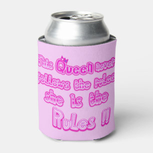 Deze koningin volgt nooit de roze regels blikjeskoeler