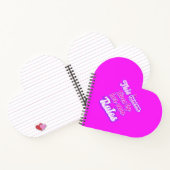 Deze koningin volgt nooit de roze regels notitieboek (Binnen)