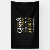 Deze koningin werd geboren in augustus 2010. spandoek (Verticaal)