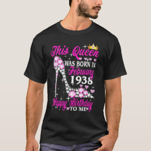 Deze koningin werd geboren in februari 1938 85e ve t-shirt