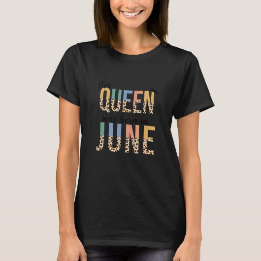 Deze koningin werd geboren in juni 2008. t-shirt (Voorkant)