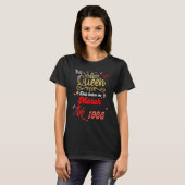 Deze koningin werd geboren in maart 1966 maart ver t-shirt (Voorkant volledig)
