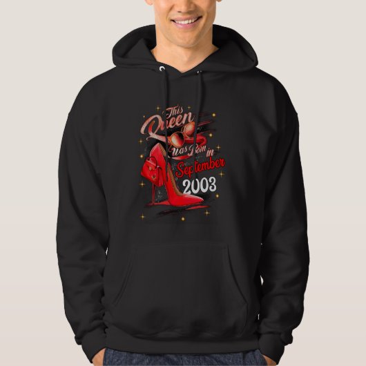 Deze koningin werd geboren in september 2003 hoodie (Voorkant)