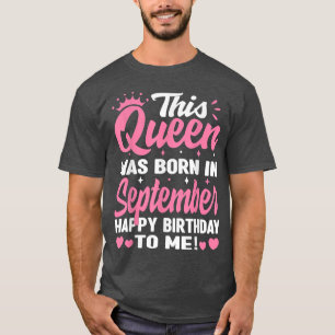 Deze koningin werd geboren in september 2010 in Sh T-shirt