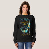 Deze koningin werd geboren in september Sweatshirt (Voorkant volledig)
