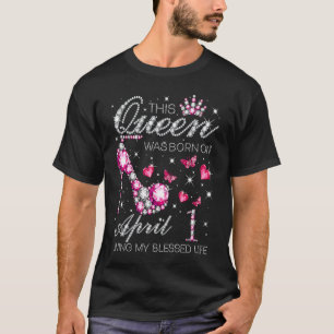 Deze koningin werd geboren op 1 april en leef mijn t-shirt