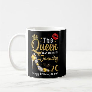 Deze koningin werd geboren op 20 januari 2010. koffiemok