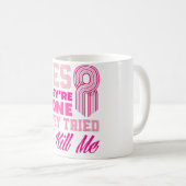 Deze koningin werd geboren op 6 augustus... ... .. koffiemok (Voorkant rechts)