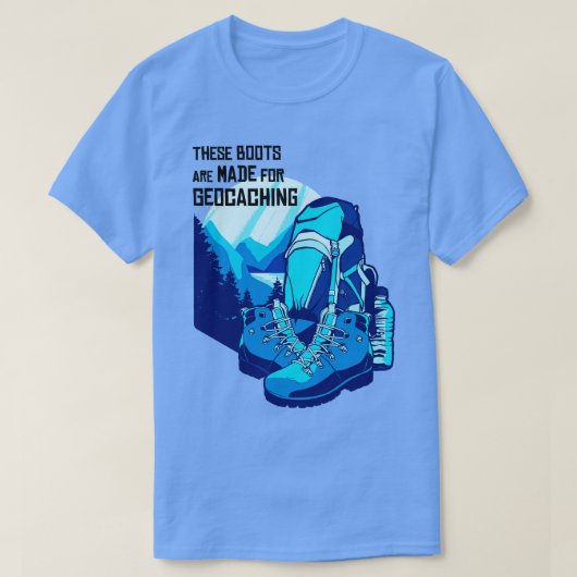 Deze laarzen worden gemaakt voor het geoachen t-shirt (Design voorkant)