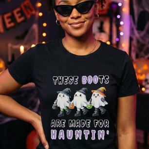 Deze laarzen zijn gemaakt om Halloween-geesten te T-shirt