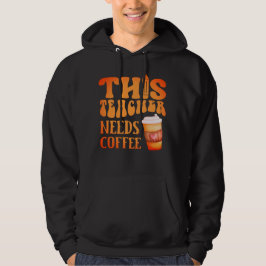 DEZE LEERKOPER HEEFT KOFFIE'S Coffieprijsopgave no Hoodie