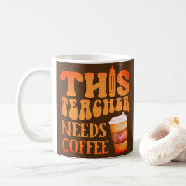 DEZE LEERKOPER HEEFT KOFFIE'S Coffieprijsopgave no Koffiemok