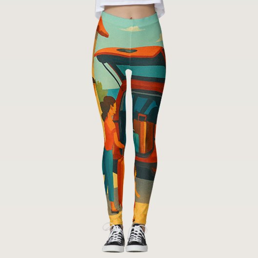 Deze legging toont je stijl en geluk (Voorkant)