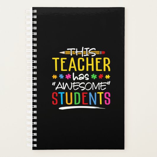 Deze leraar heeft Geweldige studenten Planner (Voorkant)