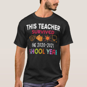 Deze leraar heeft het schooljaar GIF van 202021 ov T-shirt
