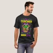 Deze leraar houdt van Mardi Gras Carnival Party Fe T-shirt (Voorkant volledig)