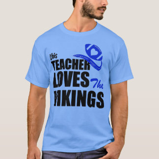 Deze leraar houdt van wandelaars t-shirt