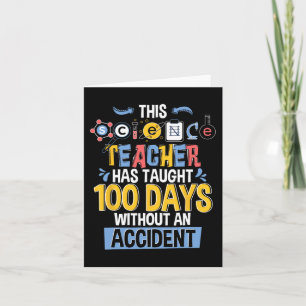 Deze leraar wetenschap heeft 100 dagen op school g kaart