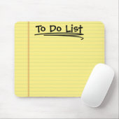 Deze lijst uitvoeren muismat (Met muis)