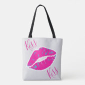 Deze lippen zijn voor jou. tote bag (Achterkant)