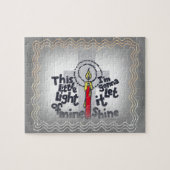 Deze Little Light Christelijke puzzel Legpuzzel (Horizontaal)