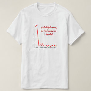 "... deze maandag was echt verschrikkelijk!" t-shirt