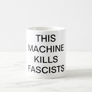 DEZE MACHINE DOET FASCISTEN Mok