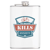 Deze machine doodt angst heupfles (Voorkant)