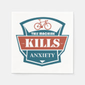 Deze machine doodt angst servetten (Voorkant)