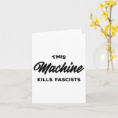 Deze machine doodt fascisten 1 kaart (Gele Bloem)