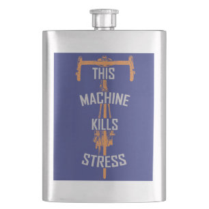 Deze machine doodt stress heupfles